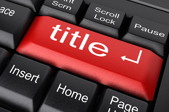 Generate Catchy Titles for Your Content