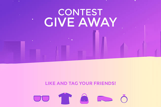 Host a contest giveaway