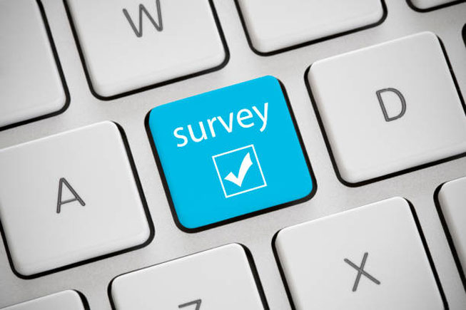 Interactive content can take the form of  surveys