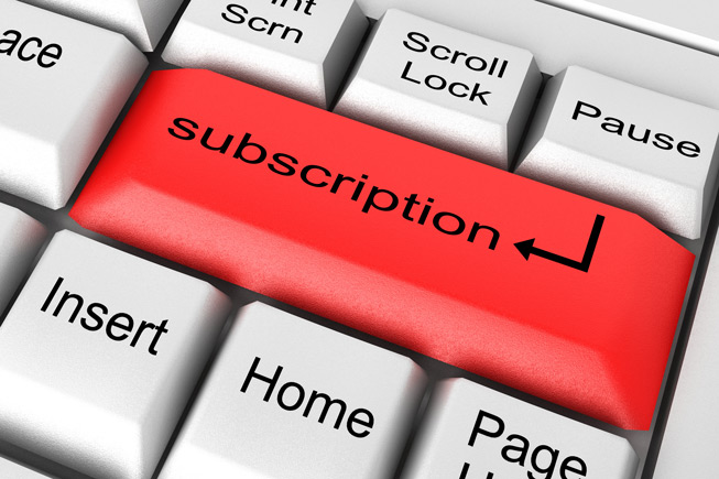 Subscription business model