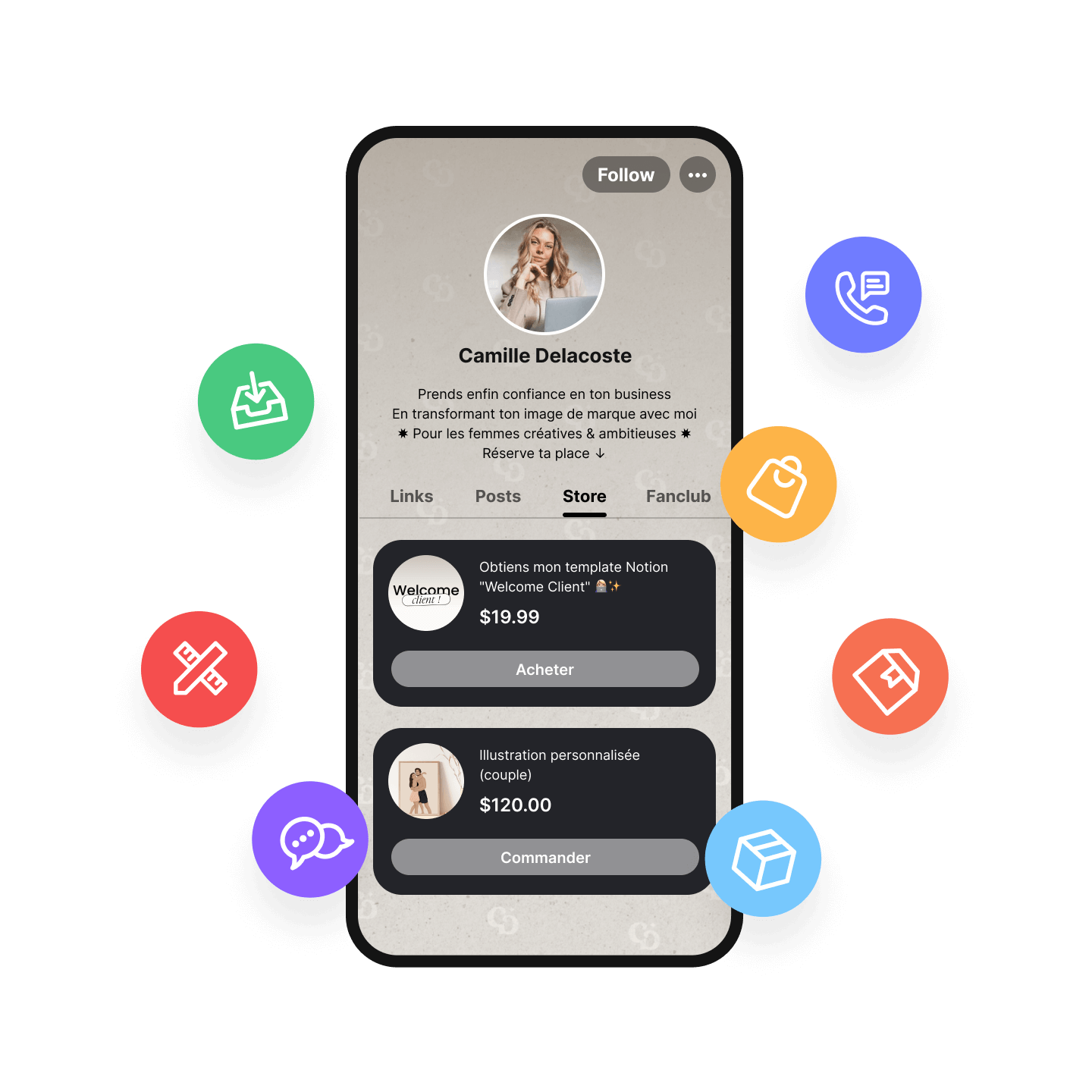Create your personal storefront and sell digital goods hassle-free.