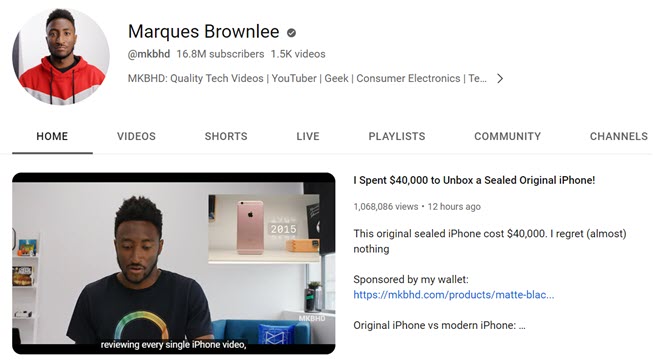 Criador Digital 5: Marques Brownlee