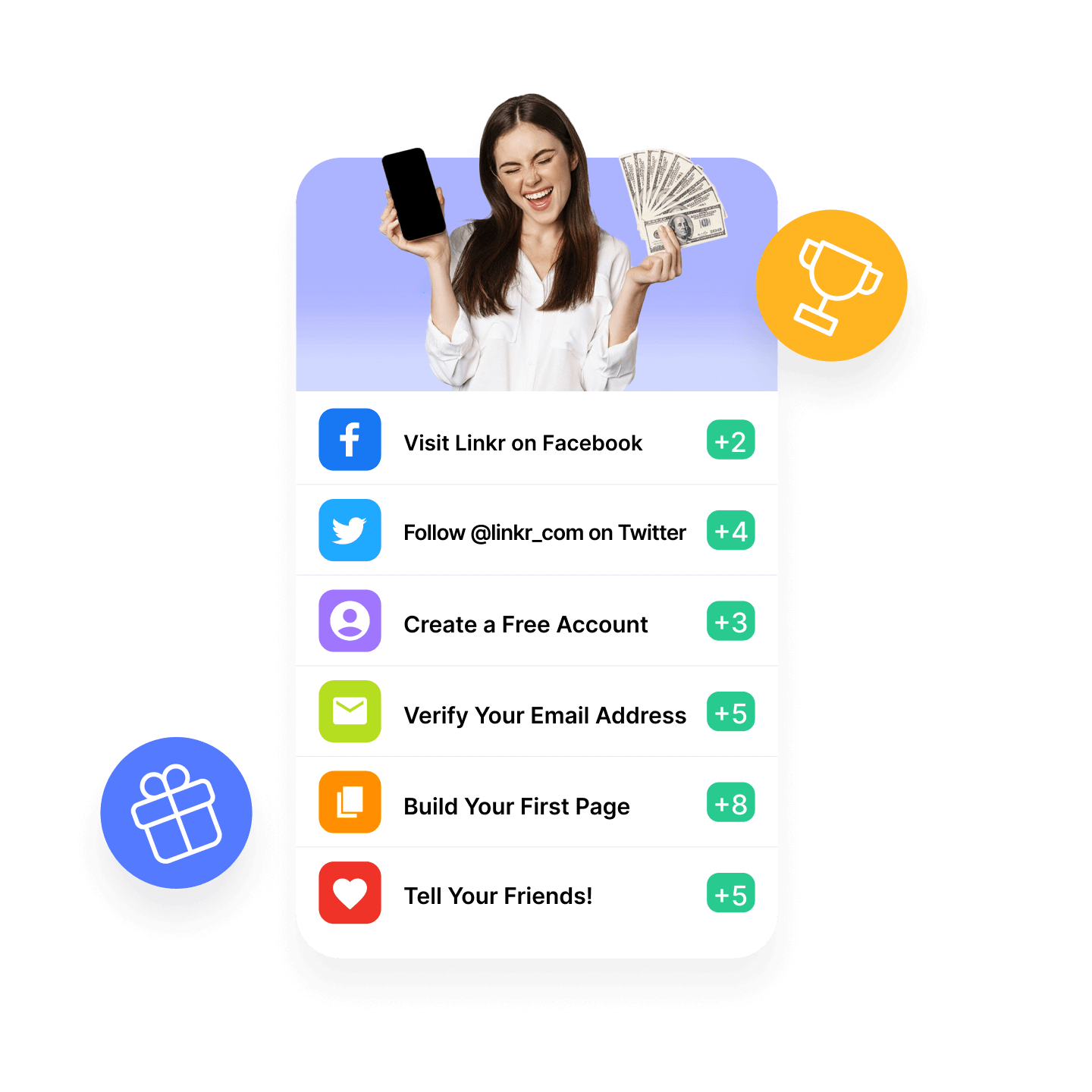 Set up virtual events to connect with and grow your fanbase.